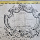 1736 LARGE MAP OF SILESIA POLAND SCHWIDNICENSIS antique 25 x 4 3/4"