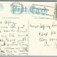 SOLDIERS AT NORTHWESTERN TREE ALONG S.P. ROAD ANTIQUE POSTCARD