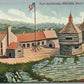 FORT ARMSTRONG ROCK ISLAND ARCENAL IL ANTIQUE POSTCARD