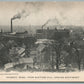 PEABODY MA FROM BUXTONS HILL ANTIQUE POSTCARD