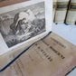 1830-1834 COLLECTION OF TRAVELS 20 VOLUMES antique Compendio dei viaggi moderni