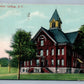 CARTHAGE NY PUBLIC SCHOOL ANTIQUE POSTCARD