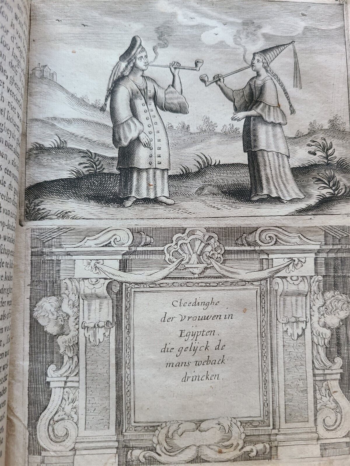 1673 HOLY LAND VOYAGE by Anthonius Gonsales ANTIQUE in Dutch ILLUSTRATED rare