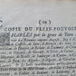 1719 CHARLES VI INAGUARATION LARGE FOLIO ILLUSTRATED w/ FOLD OUT PLATES antique