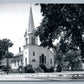 PRAIRIE DU SAC WI ST.JOHN'S CHURCH VINTAGE REAL PHOTO POSTCARD RPPC