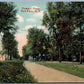 FORT PLAIN NY PROSPECT PLACE ANTIQUE POSTCARD