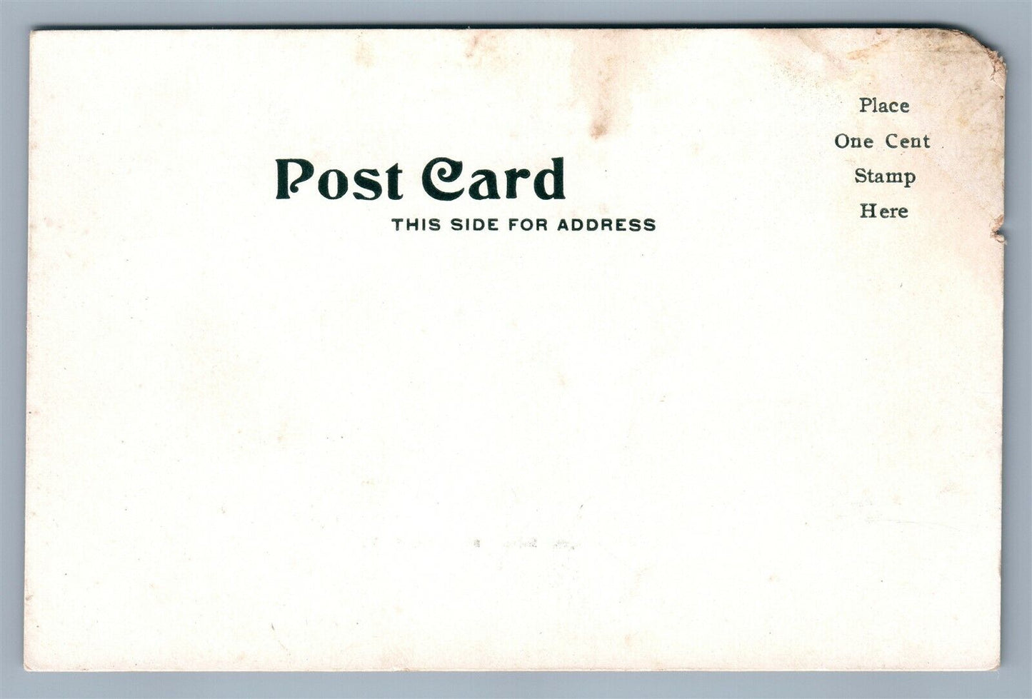 CARTHAGE NY ISLAND PAPER MILL UNDIVIDED ANTIQUE POSTCARD