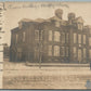 HAMBURG PA PUBLIC SCHOOL ANTIQUE REAL PHOTO POSTCARD RPPC