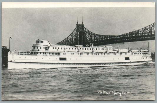 SS NEW HAMPSHIRE VINTAGE REAL PHOTO POSTCARD RPPC