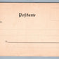 GERMAN EMPEROR WILHELM II Bergisches Land BRIDGE ANTIQUE POSTCARD