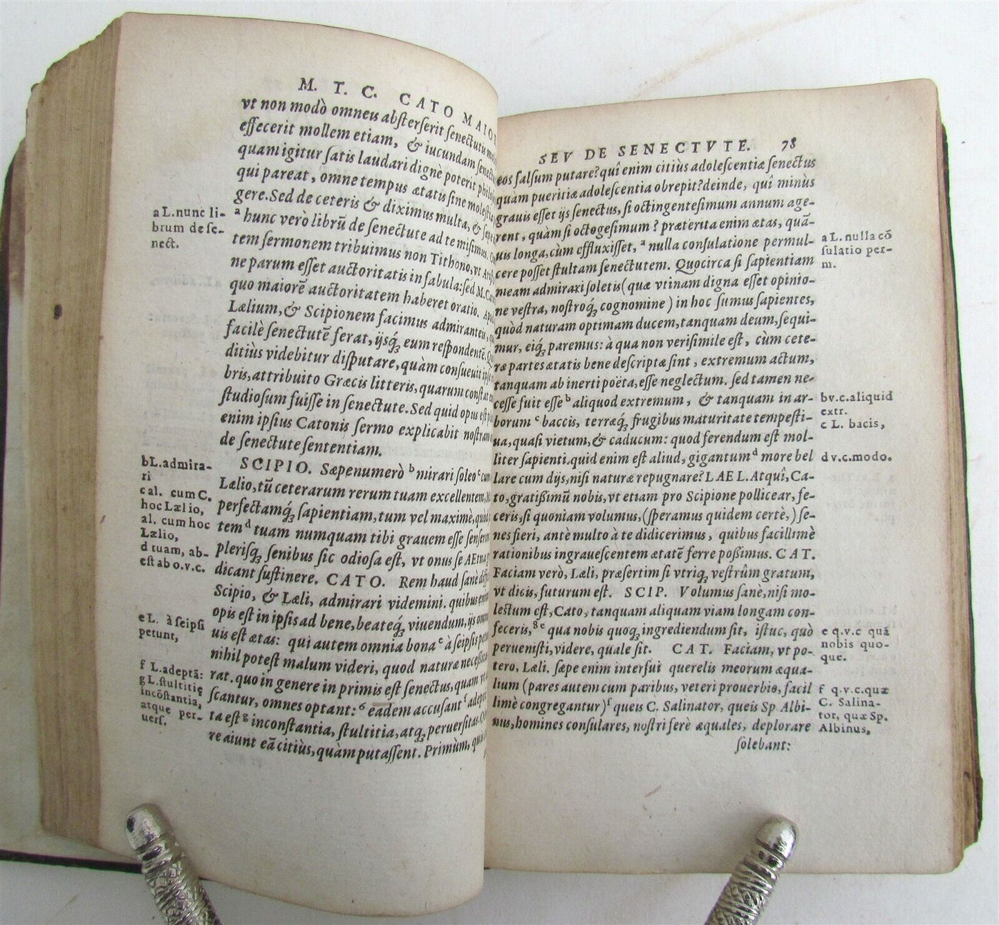 1581 CICERO PHILOSOPHICORUM 16th CENTURY Ciceronis