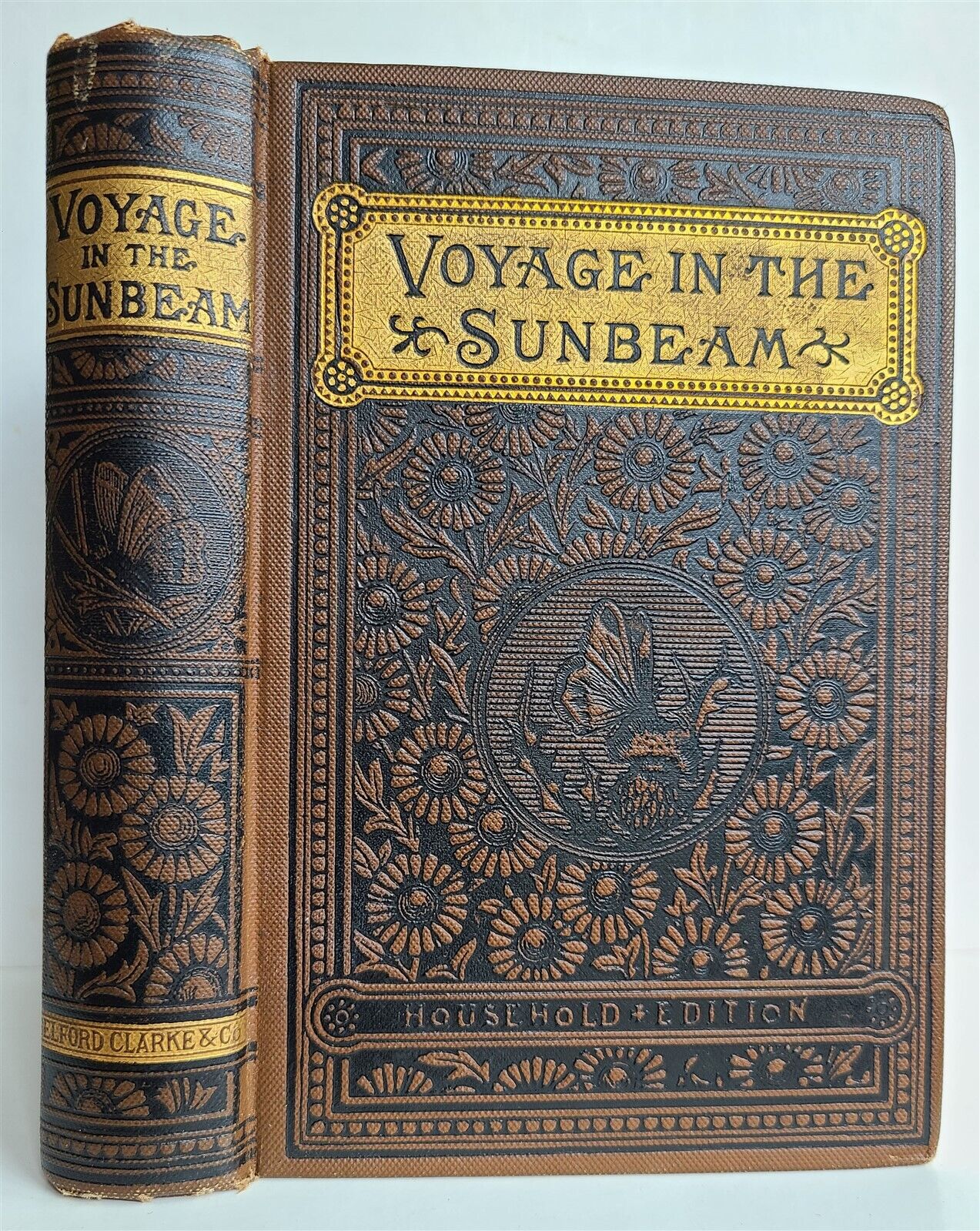 1888 VOYAGE in SUNBEAM by Mrs. Brassey antique ILLUSTRATED in English