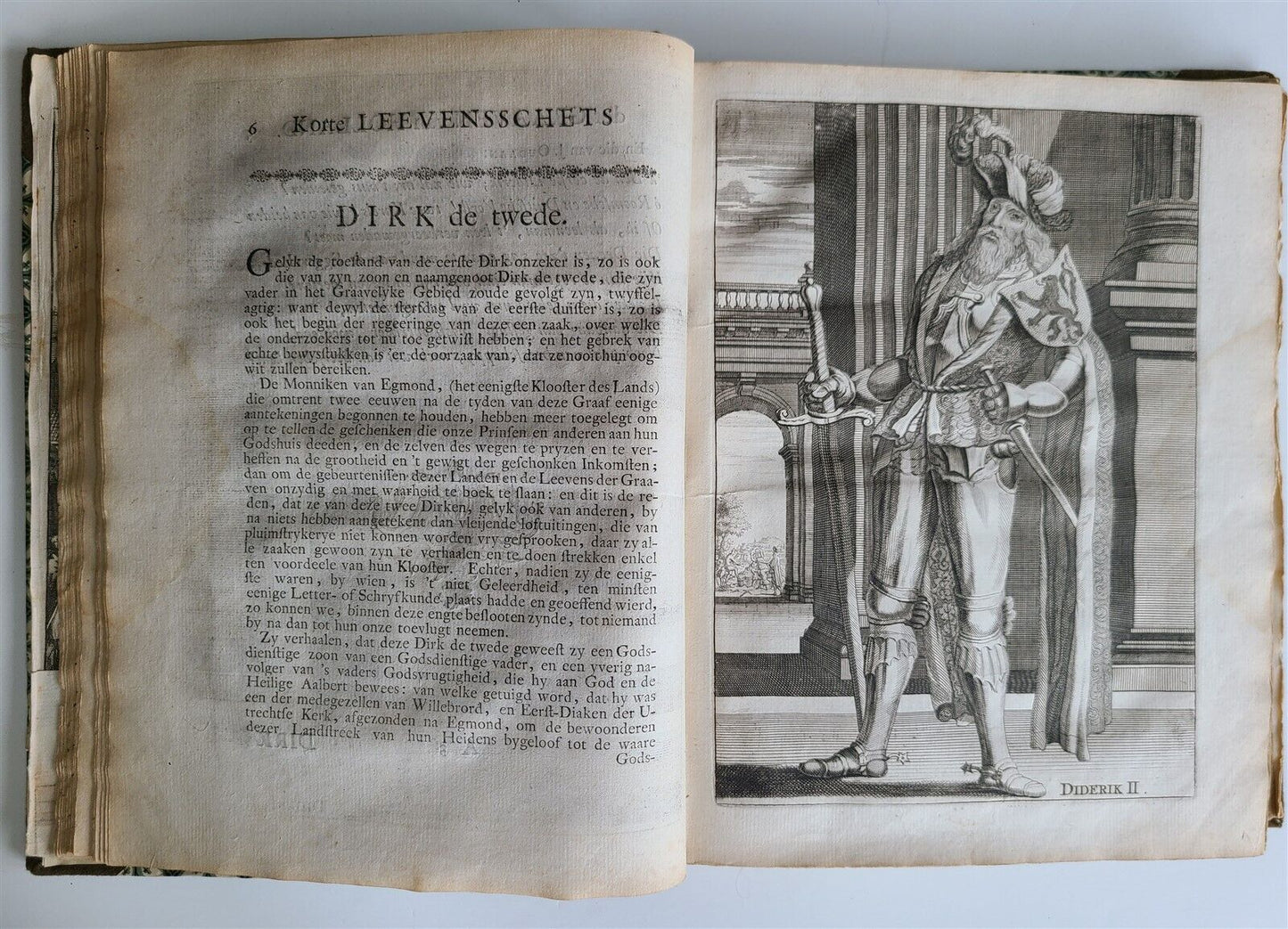 1744 NETHERLANDS Haarlem HISTORY antique FULLY ILLUSTRATED w/ 35 ENGRAVINGS