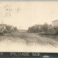 PALISADE NE MAIN STREET ANTIQUE REAL PHOTO POSTCARD RPPC