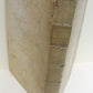 1729 ANTIQUE VELLUM BOUND FOLIO FORUM ECCLESIASTICUM by PETRO LEURENIO v. 2