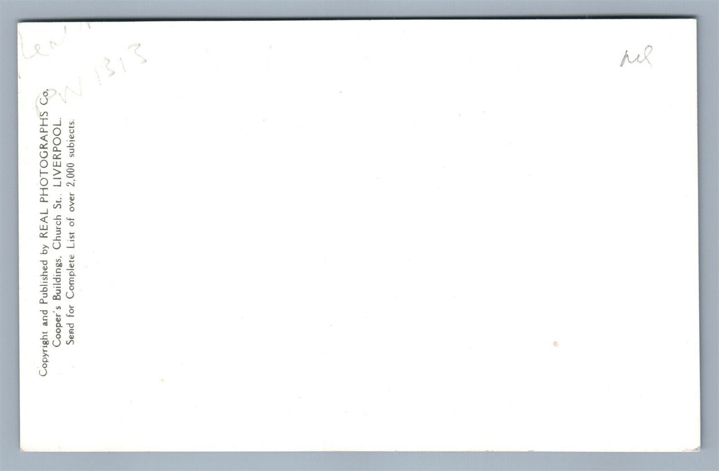 EARLY AVIATION BRITISH ANTIQUE REAL PHOTO POSTCARD RPPC AIRPLANE