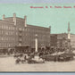 WATERTOWN NY PUBLIC SQUARE ANTIQUE POSTCARD