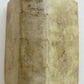 1662 POETRY by Boxhornius ANTIQUE VELLUM BOUND 17th CENTURY