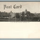 BEDMINSTER PA PRESBYTERIAN CHURCH SCHOOL DOUBLE SIDED ANTIQUE POSTCARD PERKASIE
