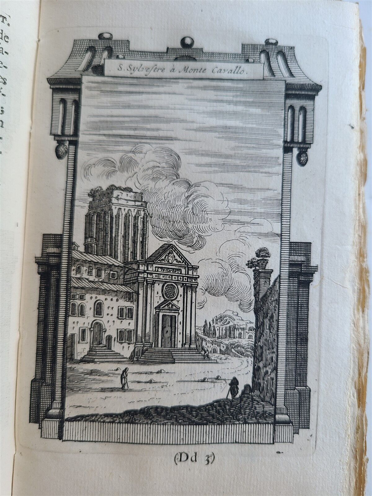 1713 ROME MODERNE antique ILLUSTRATED 5 VOLUMES