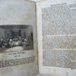 1836 GERMAN RELIGIOUS IMPRINT ILLUSTRATED AMERICANA NEW HAVEN CT antique LEATHER