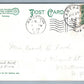 CARTHAGE NY ME CHURCH ANTIQUE POSTCARD w/ CORK CANCEL
