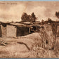 INDIAN HOUSES ARIZONA ANTIQUE POSTCARD