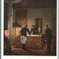JAPANESE EMPEROR MAIJI in IMPERIAL HEADQUARTERS WAR w/ CHINA ANTIQUE POSTCARD