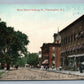 FLEMINGTON NJ MAIN STREET LOOKING NORTH ANTIQUE POSTCARD