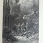 1868 GUSTAVE DORE ILLUSTRATED ENID by ALFRED TENNYSON antique FOLIO poetry