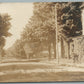 PLEASANTVILLE PA MAIN STREET ANTIQUE REAL PHOTO POSTCARD RPPC