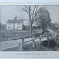 VINTAGE UNDIVIDED POSTCARD WHITTIER'S BIRTHPLACE HAVERHILL MA