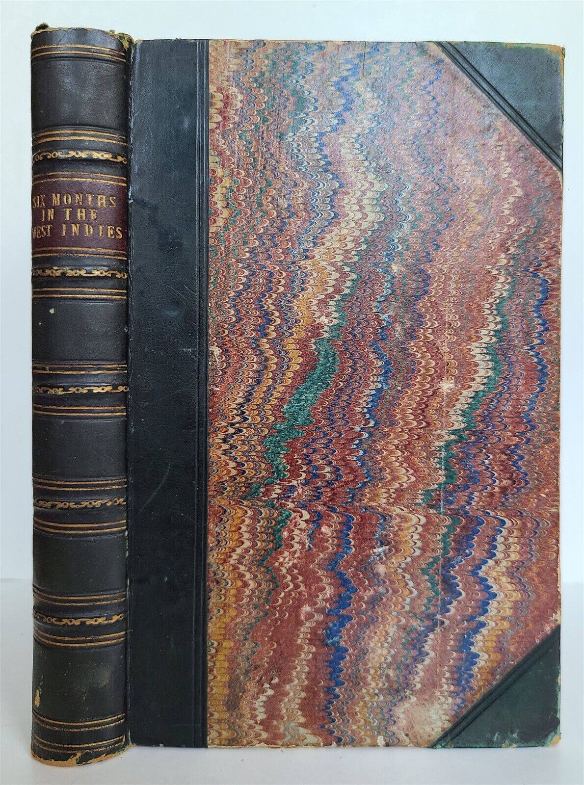 1826 SIX MONTHS in THE WEST INDIES in 1825 antique TRAVELS antique