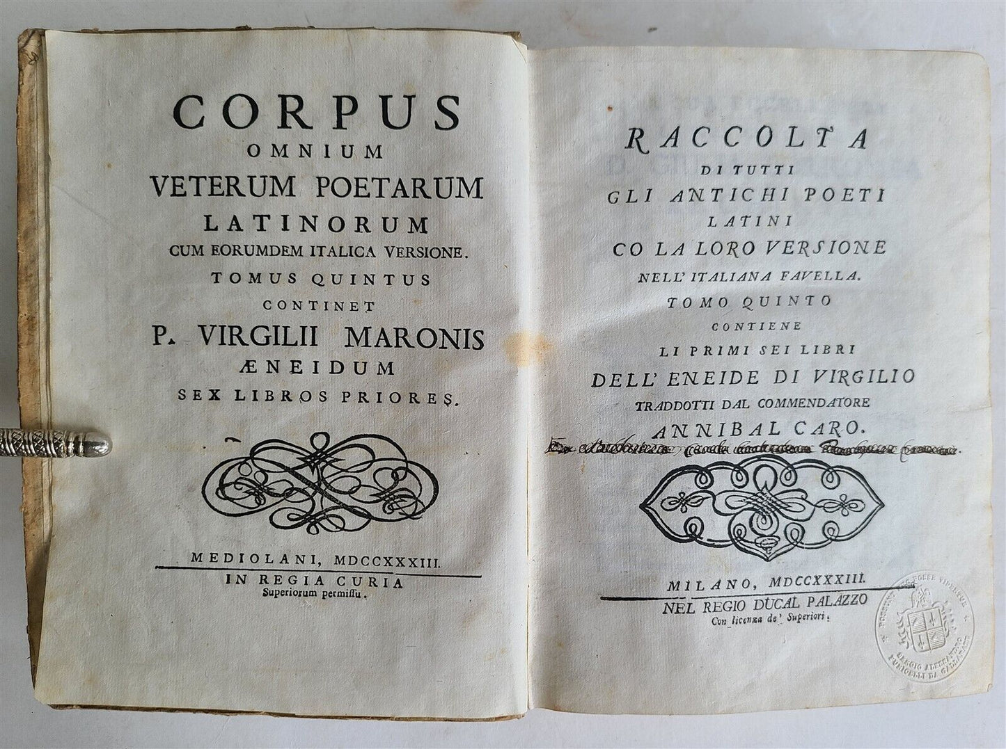 1731-1749 CLASSIC LATIN POETRY 14 vols CORPUS OMNIUM VETERUM POETARUM antique