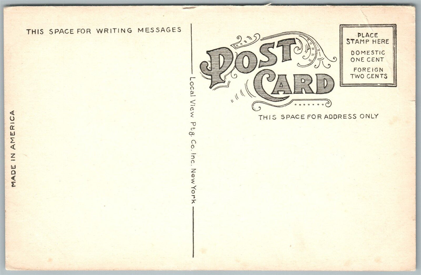 LAMBERTVILLE NJ NEW ROAD LOOKING SOUTH ANTIQUE POSTCARD