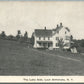 LOCH SHELDRAKE NY LAKE SIDE ANTIQUE POSTCARD