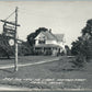 CURTIS MI PORTAGE PARK PAY-SHE-NIN-NE LODGE VINTAGE REAL PHOTO POSTCARD RPPC