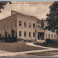 BATAVIA NY WASHINGTON AVENUE SCHOOL ANTIQUE POSTCARD w/ CORK CANCEL