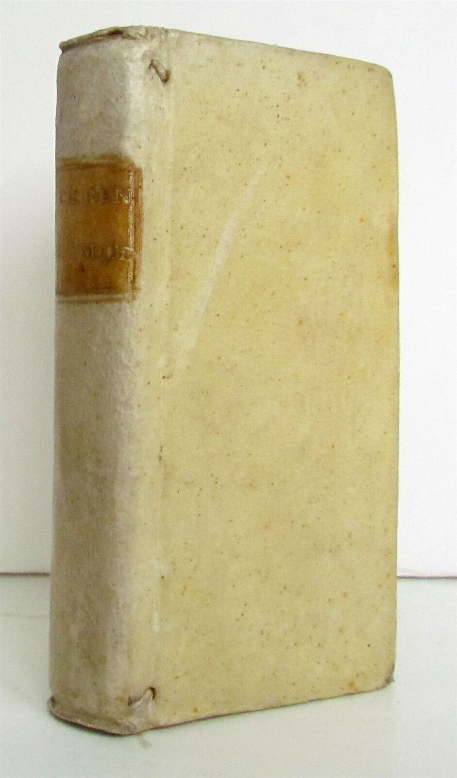 1640s TERENCE COMEDIES POETRY antique Publius Terentius Afer VELLUM BINDING