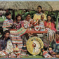 MIAMI FL MUSA ISLE HOME OF SEMINOLE INDIANS VINTAGE ADVERTISING POSTCARD