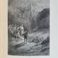 1868 GUSTAVE DORE ILLUSTRATED ENID by ALFRED TENNYSON antique FOLIO poetry