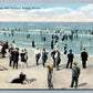 OLD ORCHARD BEACH ME SURF BATHING ANTIQUE POSTCARD