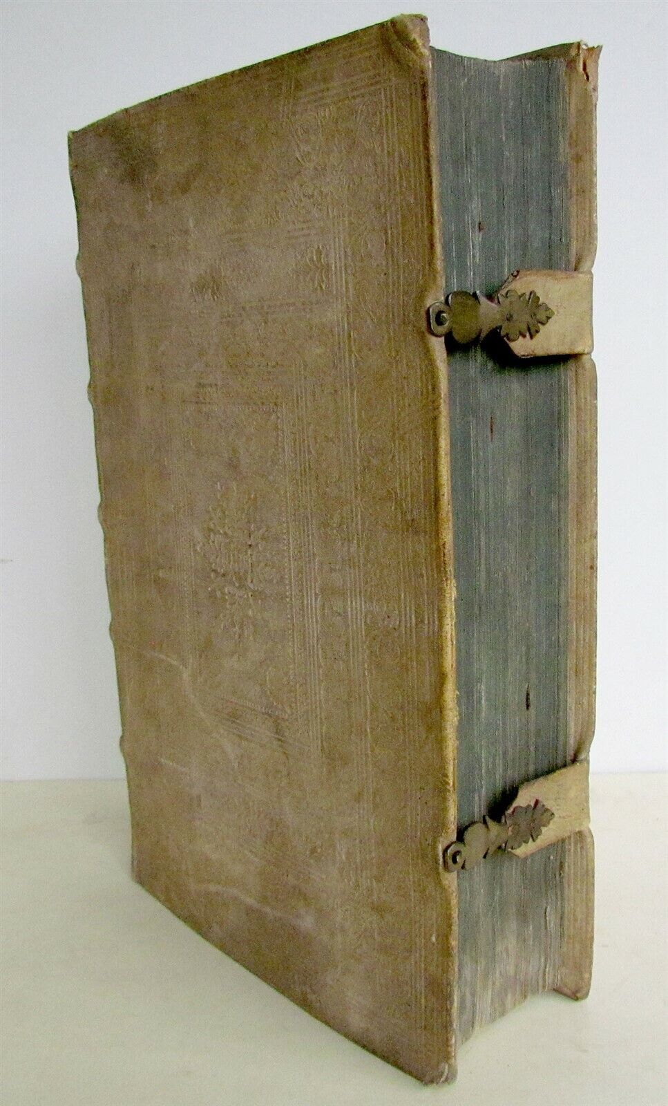 1749 THESAURUS SACRORUM RITUUM by D.BARTHOLOMAEO GAVANTO PIGSKIN FOLIO antique