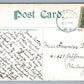 KEYPORT NJ FIRST STREET ANTIQUE POSTCARD
