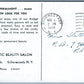 SCHENECTADY NY MAJESTIC BEAUTY SALON ADVERTISING 1949 VINTAGE POSTCARD