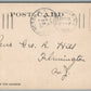 MOUNT HOLLY NJ HIGH STREET ANTIQUE POSTCARD