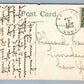 TOLLAND CT STREET NORTH ANTIQUE POSTCARD