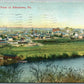 ALLENTOWN PA BIRD'S EYE VIEW 1908 ANTIQUE POSTCARD