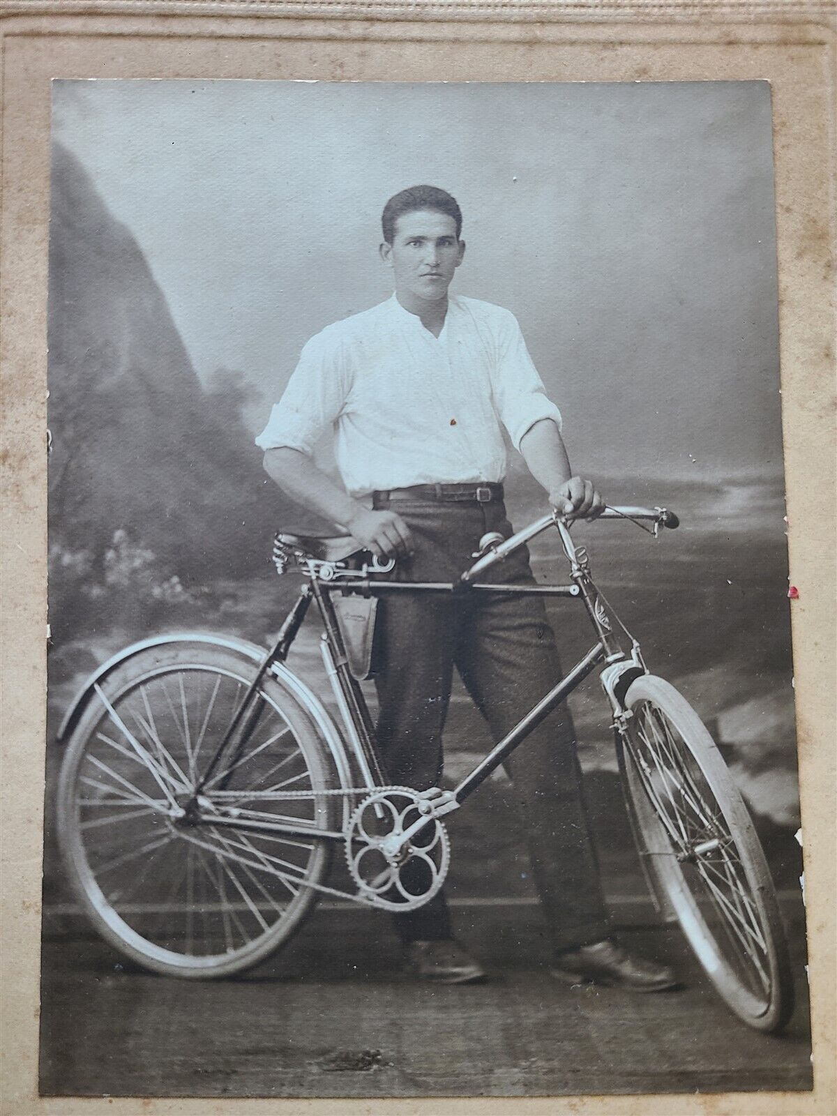 BICYCLE PHOTO antique