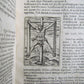 1602 DE CRUCE LIBRI TRES by Justus LIPSIUS antique ILLUSTRATED w/ 19 WOODCUTS